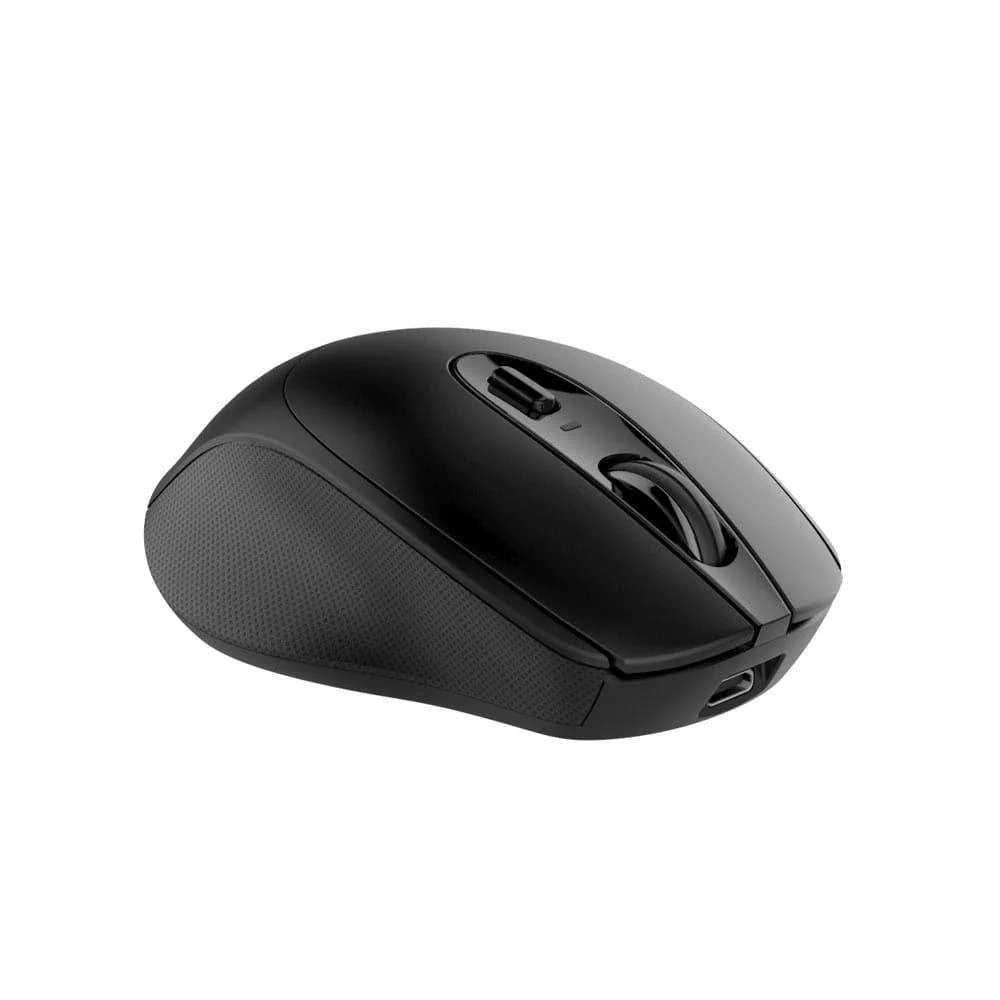 2B (MO186) Dual Mode Bluetooth 2.4GHz Mouse 800 - 1200 - 1600 - 2400 DPI with Rechargeable Battery - Black - Image 7