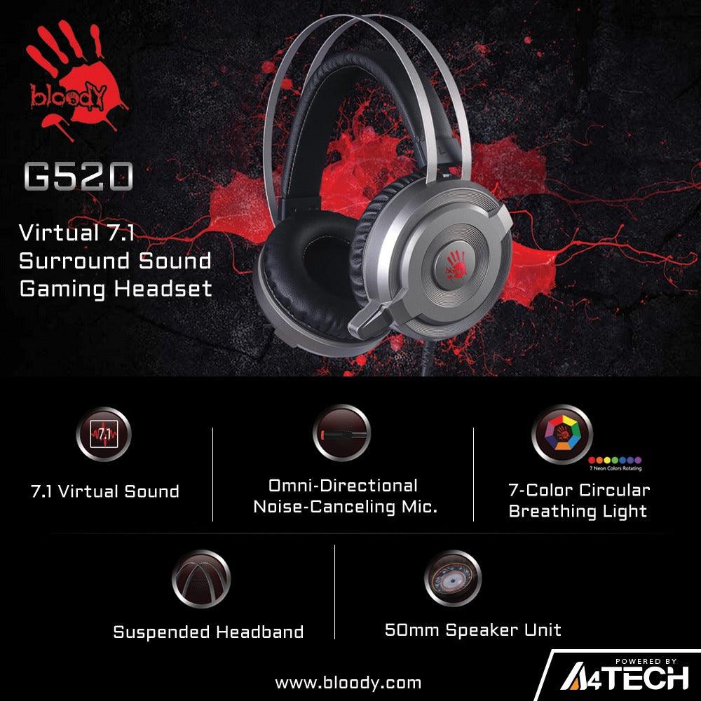 Bloody gaming headset g520s USB - Image 4