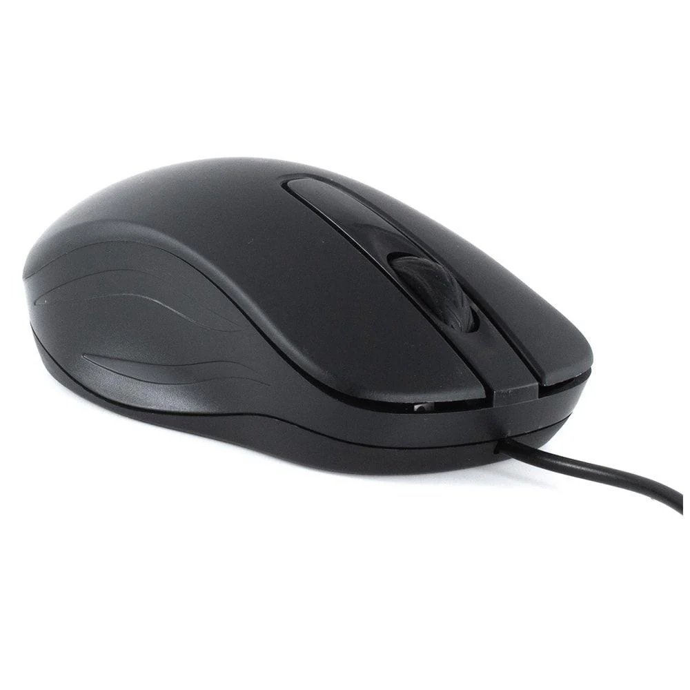 E-Train (MO660) Wired Mouse 1200 DPI - Black - Image 4