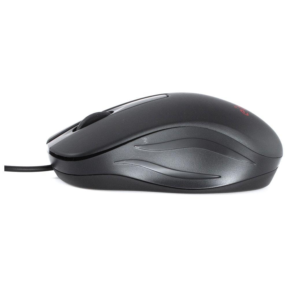 E-Train (MO660) Wired Mouse 1200 DPI - Black - Image 6
