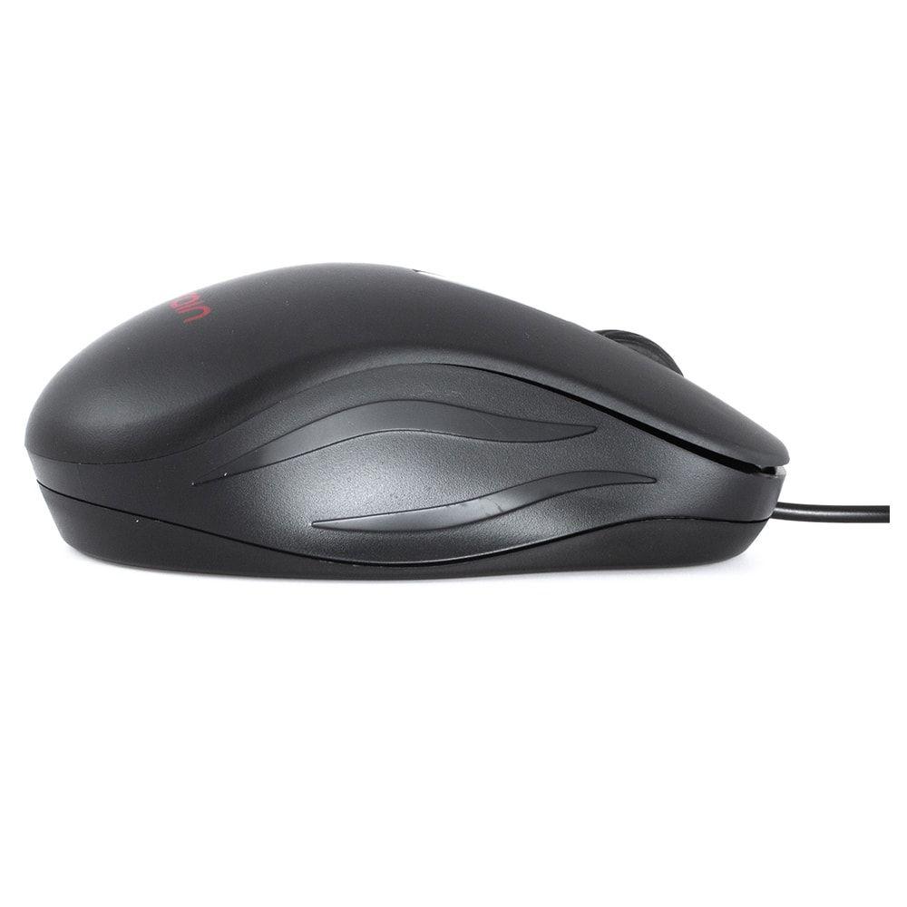 E-Train (MO660) Wired Mouse 1200 DPI - Black - Image 7