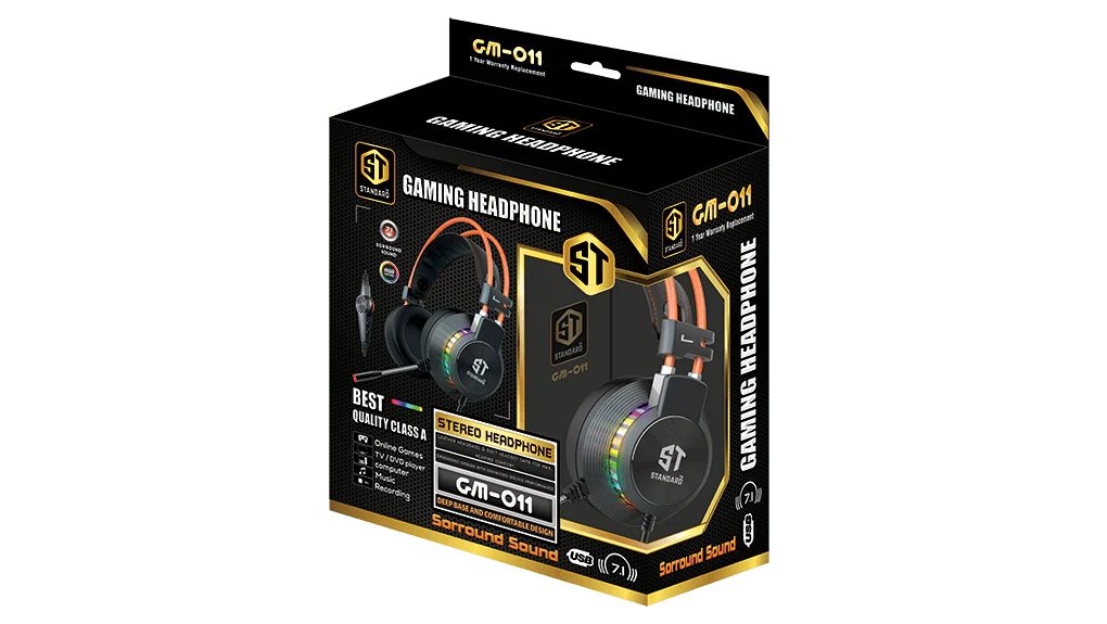 HEADPHONE ST-STANDARD GM-011 GAMING USB 7.1 - Image 5