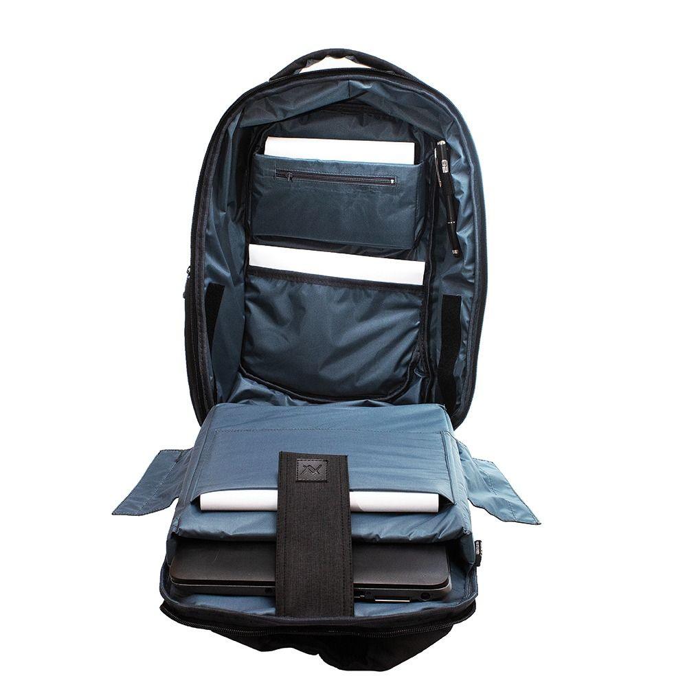 L'avvento BG04B Backpack fit up to 15.6” Nylon with Padded Laptop Compartment - black - Image 9